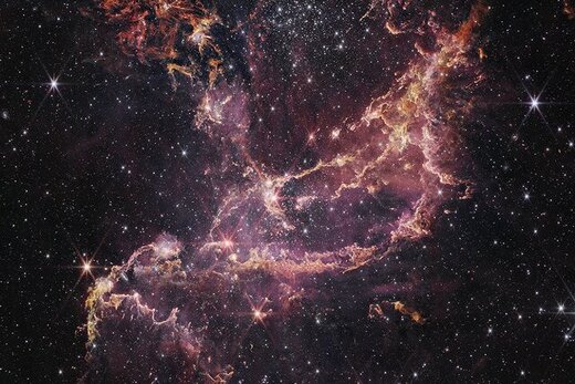 نمای تازه‌ای از گهواره ستارگان از نگاه جیمز وب / عکس