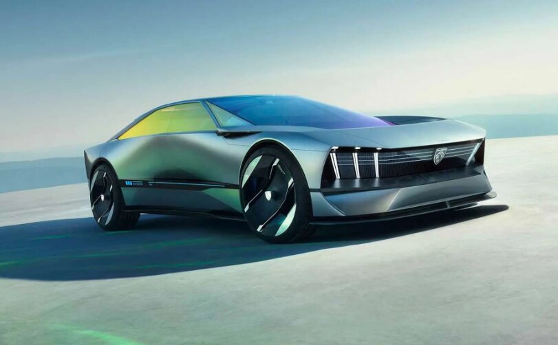 پژو با «اینسپشن» آینده خودروهای برقی را به‌تصویر کشید / عکس