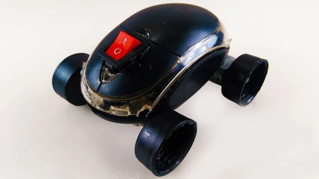 ساخت خودرو الکتریکی کوچک با ماوس