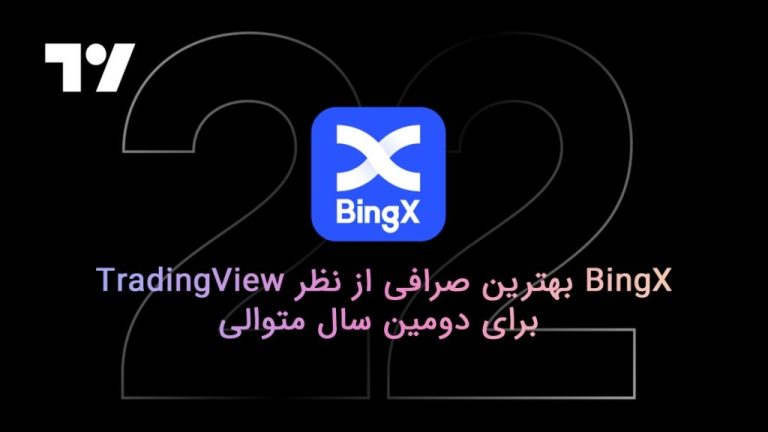بینگ ایکس بهترین صرافی از نظر تریدینگ ویوو برای دومین سال متوالی ۲۰۲۲