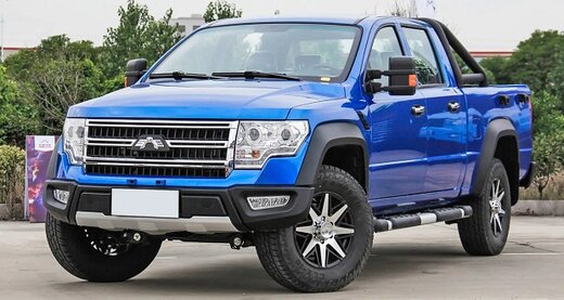 عکس | پیکاپ غول‌پیکر چینی در خیابان‌های تهران!