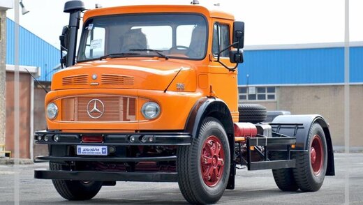 قیمت عجیب و غریب کامیون ۶۲ ساله «ایران خودرو» ، برق از سر مدیران «مرسدس بنز» می پراند!