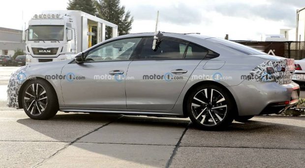 نمای کناری پژو ۵۰۸ فیس لیفت 2024