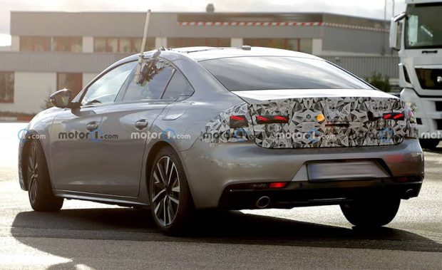 نمای عقب پژو ۵۰۸ فیس لیفت 2024