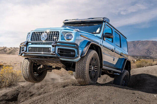 ببینید | سوار نظام آلمانی؛ یورش تمام قد جیکلاس مرسدس بنز به سایر آفرودرها!