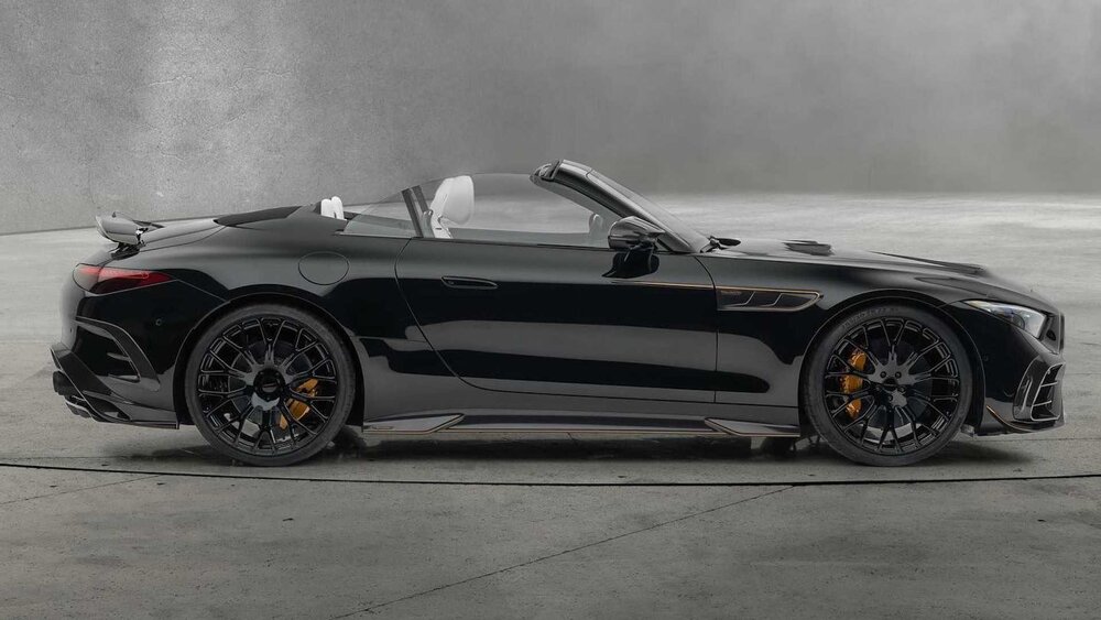 جادوی ایرانی جدیدترین کانورتیبل مرسدسبنز را این شکلی کرد/ عکس