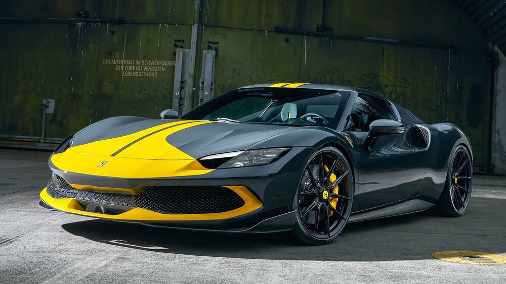 وقتی طراح برای تیونینگ فراری از زنبور الهام میگیرد!/ عکس