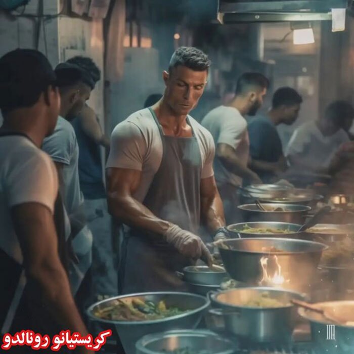 (تصاویر) رونالدو، تام کروز و دیکاپریو در امارات افطاری دادند