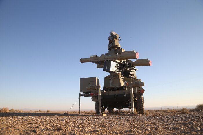 قدرت‌نمایی «سامانه مجید» مستقر در مراکز حساس کشور در رژه ارتش/ عکس