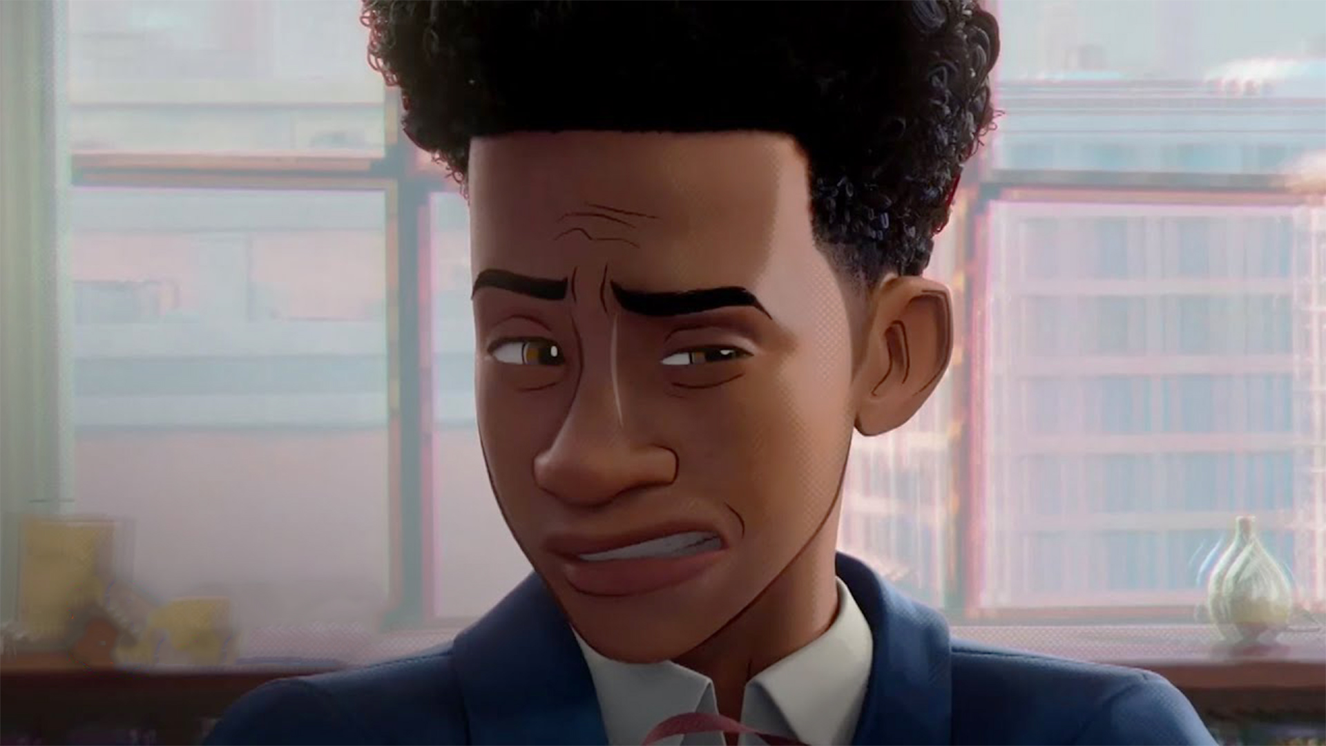 اوضاع نابهسامان زندگی شخصی مایلز مورالز در کلیپ انیمیشن مرد
عنکبوتی ۲