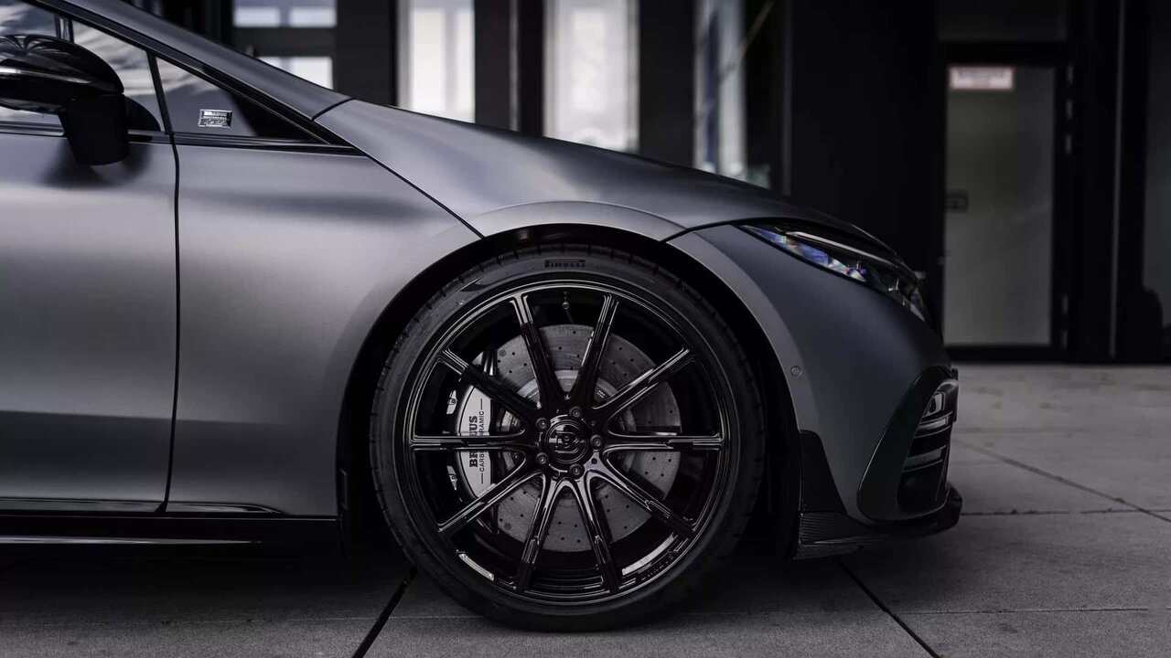 این سدان برقی مرسدس بنز رکورد سرعت را میشکند/ عکس