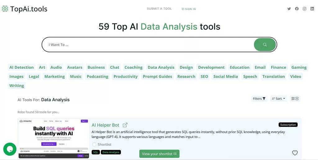 ابزارهای هوش مصنوعی