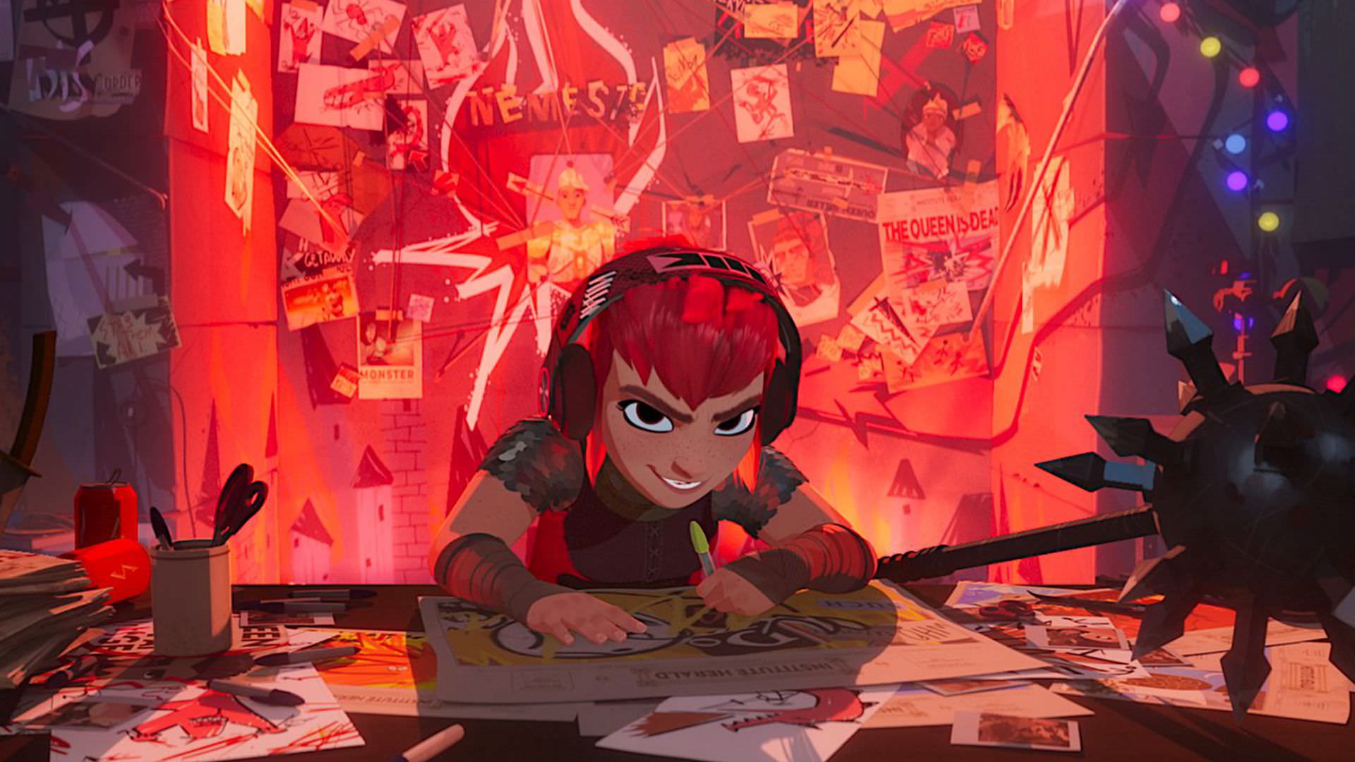 تغییر شکل‌های پیاپی نیمونا در اولین تریلر Nimona، انیمیشن
جنجالی نتفلیکس