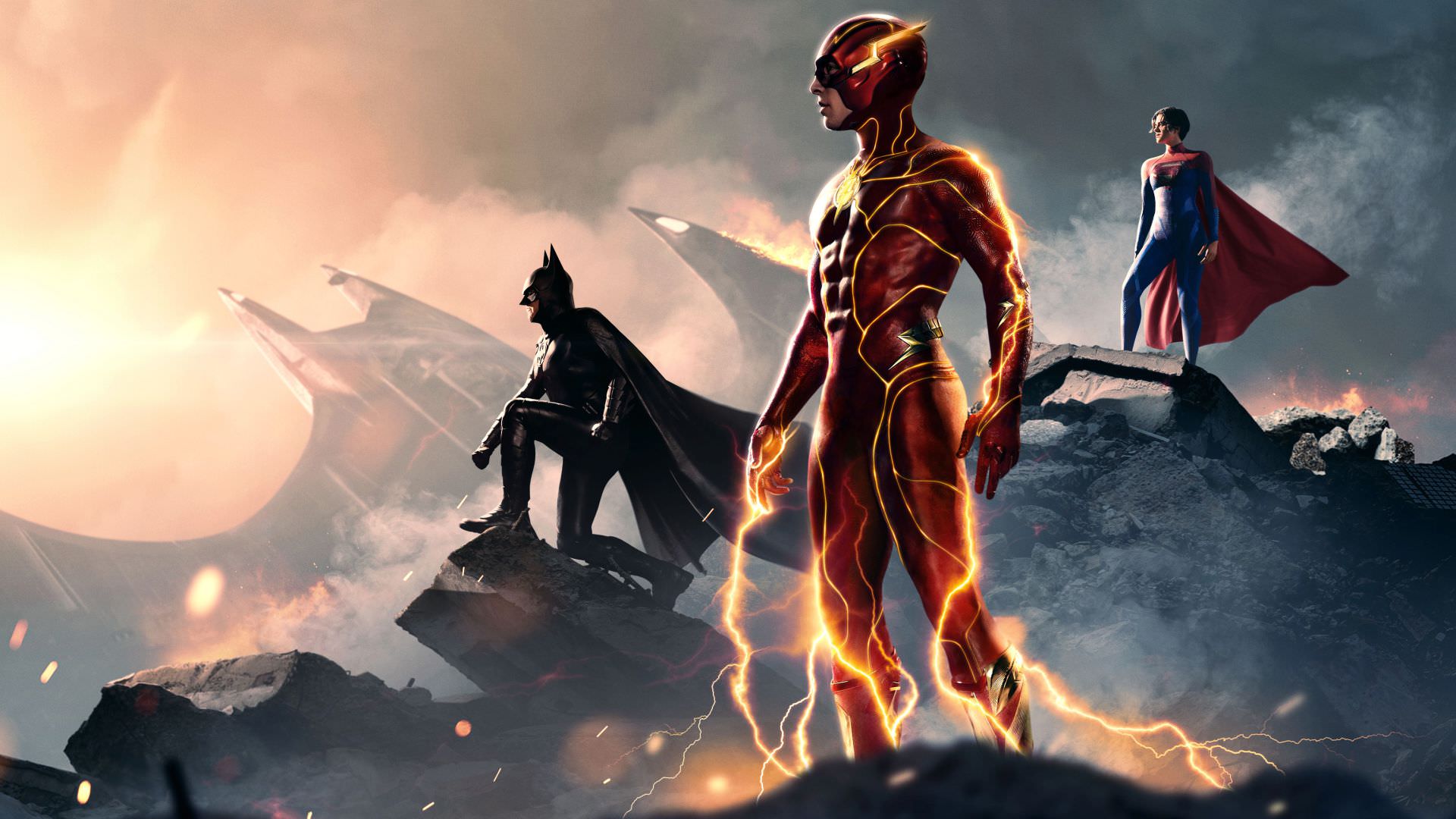 تلاش فلش و بتمن برای نجات دنیا در تریلر نهایی فیلم The
Flash