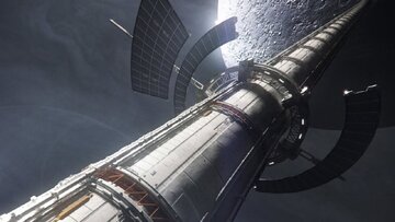 عکس | با آسانسور به ماه بروید!