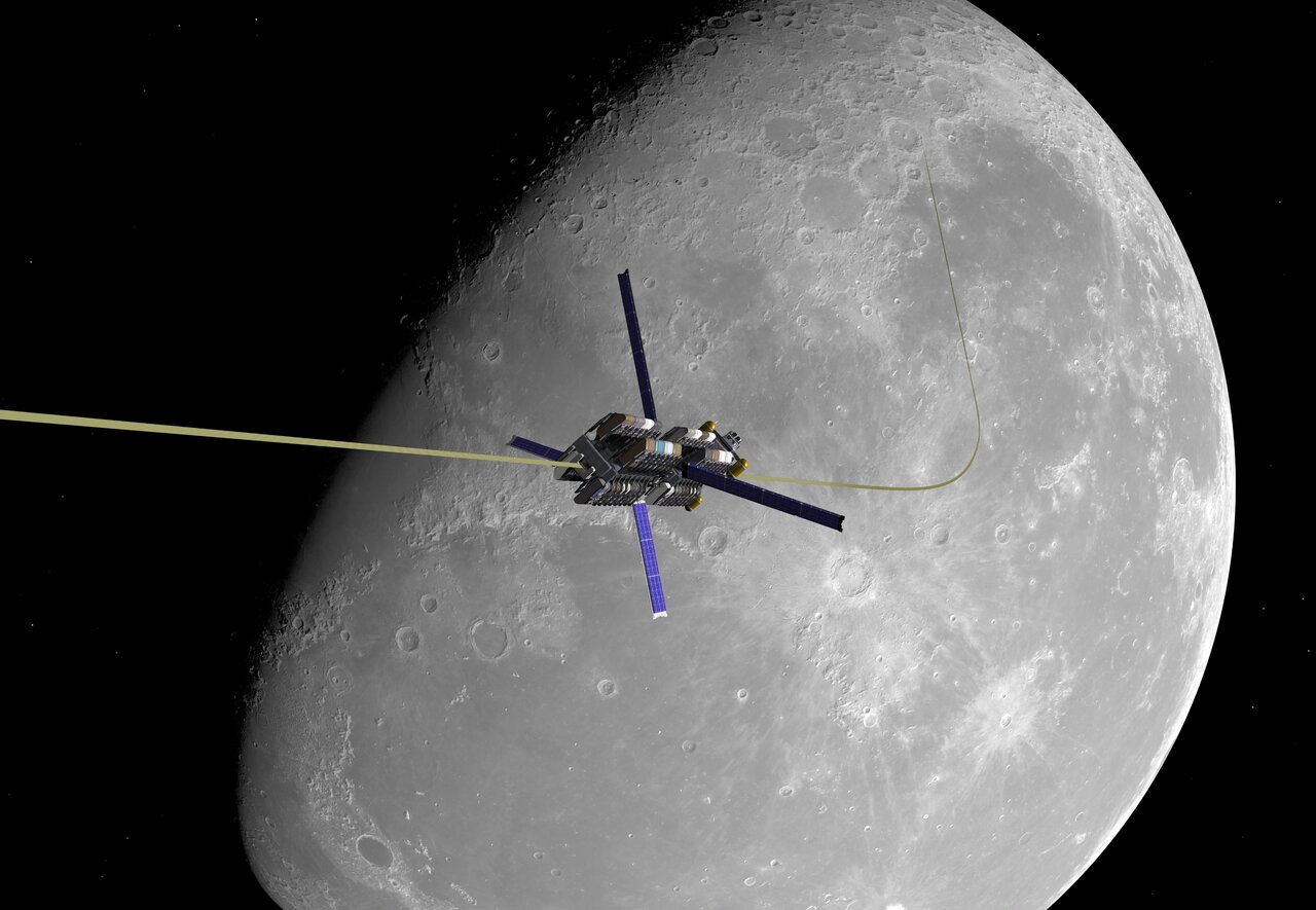عکس | ساخت آسانسور فضایی زمین به ماه دیگر رویا نیست!