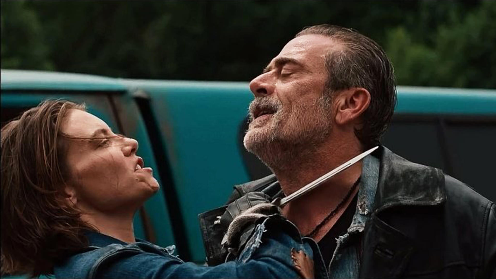 ماجراجویی مگی و نیگان در منهتن در تریلر سریال The Walking
Dead: Dead City