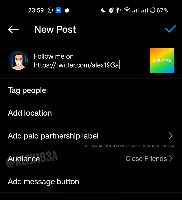 کلوزفرند اینستاگرام به پستها میرسد؟