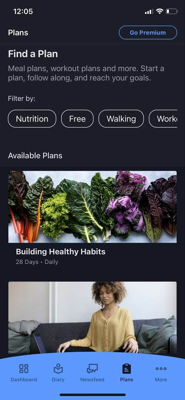 برنامه MyFitnessPal