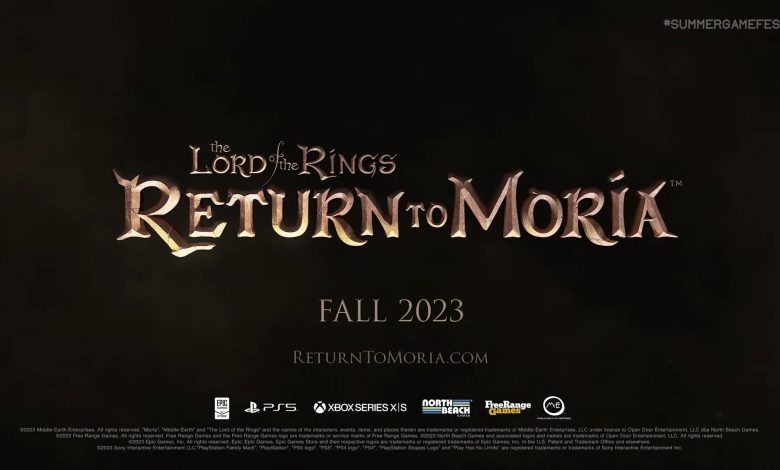 بازی Lord of the Rings: Return to Moria معرفی شد