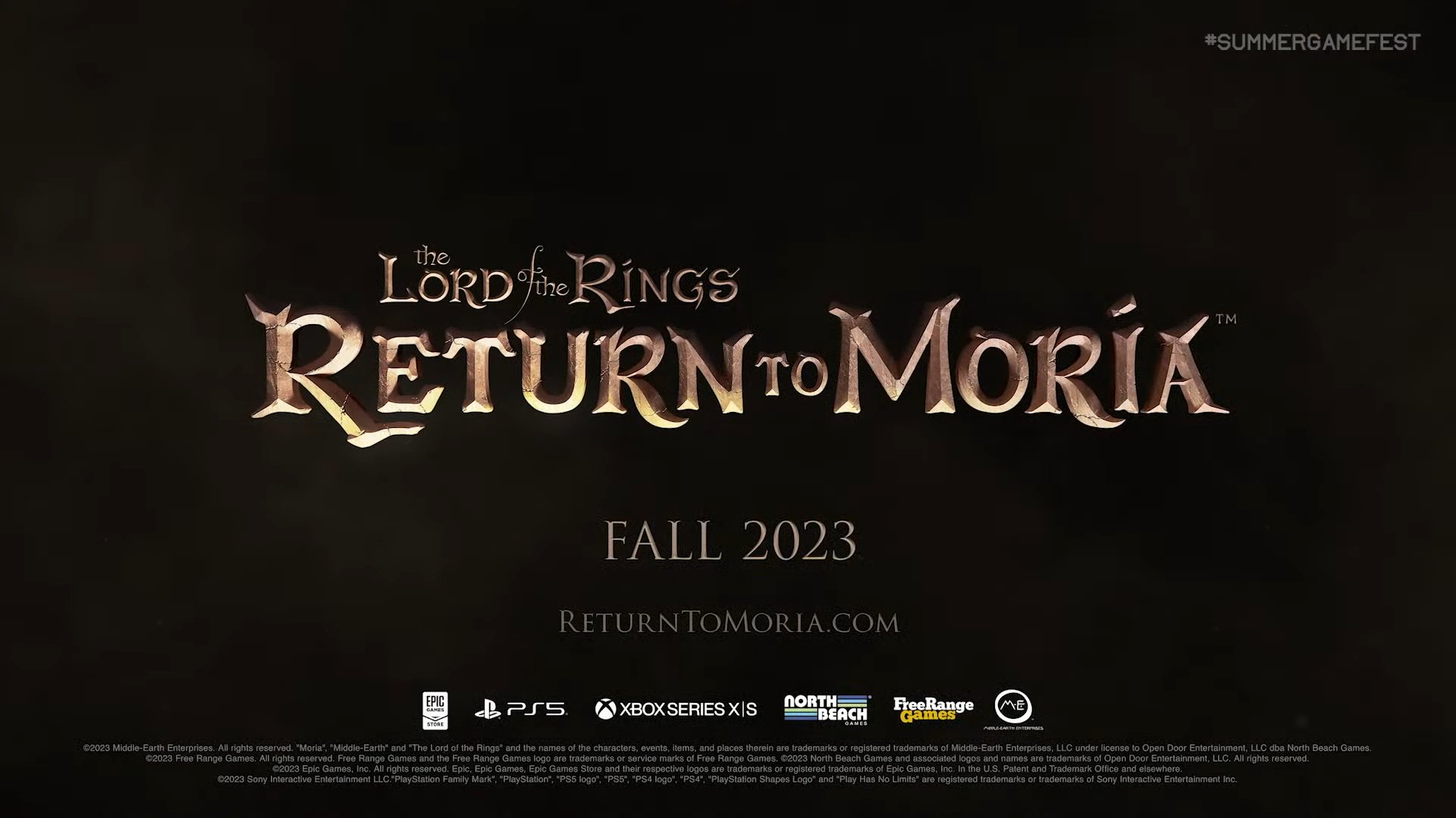 بازی Lord of the Rings: Return to Moria معرفی شد