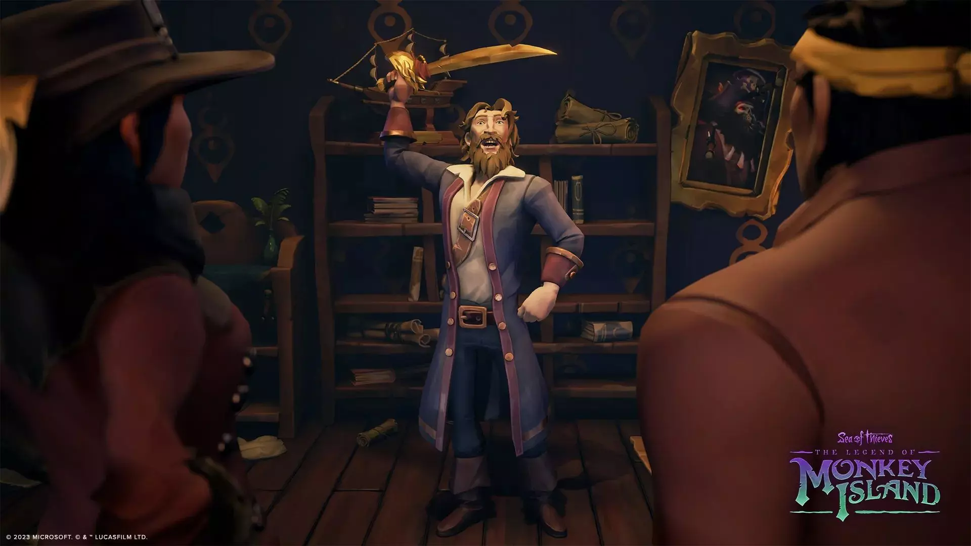 بی‌اطلاعی خالق سری Monkey Island از کراس‌اور با Sea of
Thieves