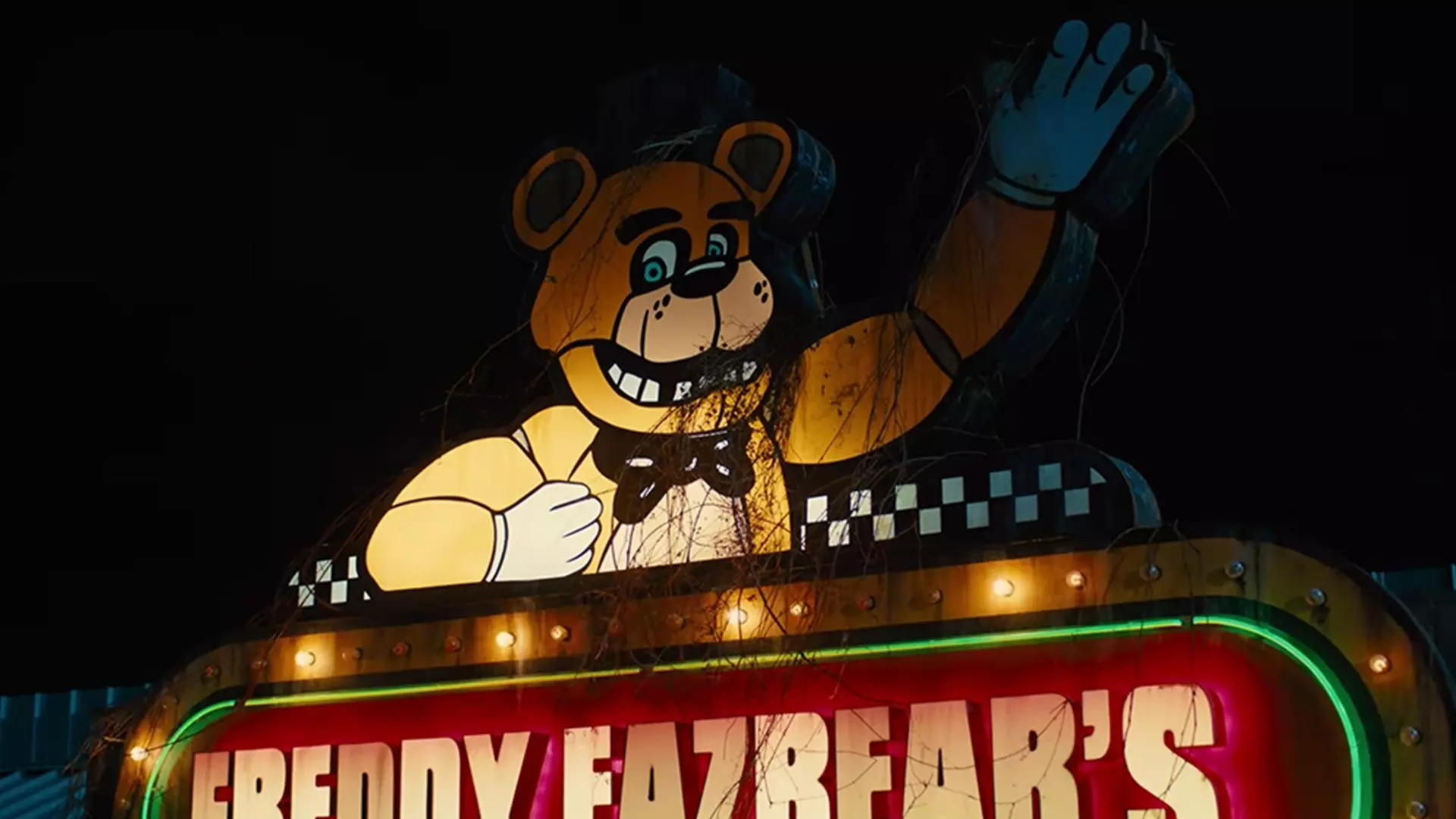شروع تهدیدهای فردی در شب در پوستر فیلم ترسناک Five Nights at
Freddy’s