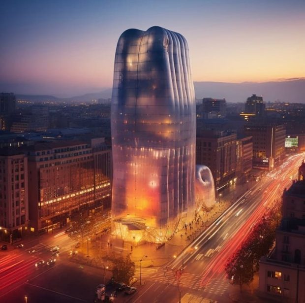 آسمان خراش بادی