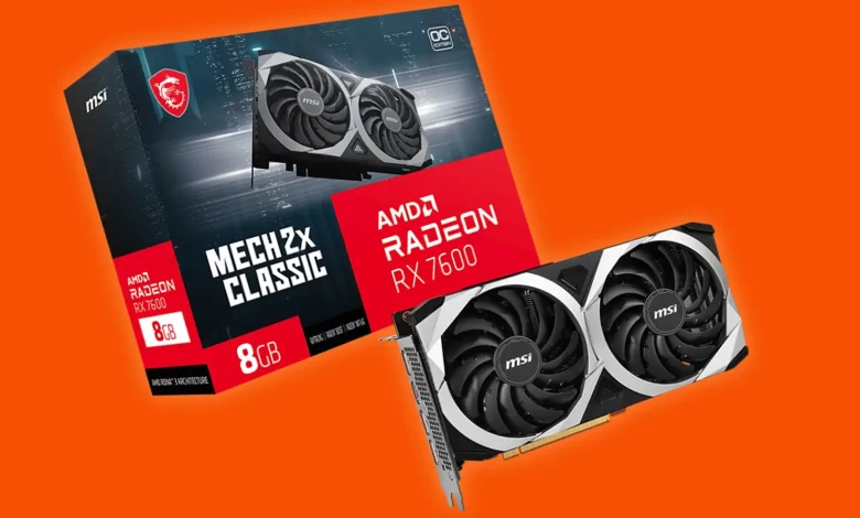 کاهش قیمت کارت گرافیک AMD Radeon RX 7600 به ۲۴۹ دلار
