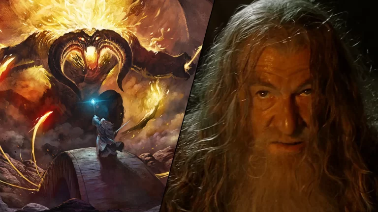 ارباب حلقه‌ ها | موشکافی جملات گندالف در رویارویی با
بالروگ