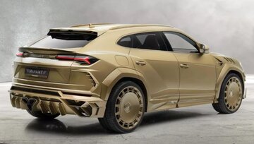 ارتقای بینظیر لامبورگینی شاسی بلند با هنر منصوری / عکس