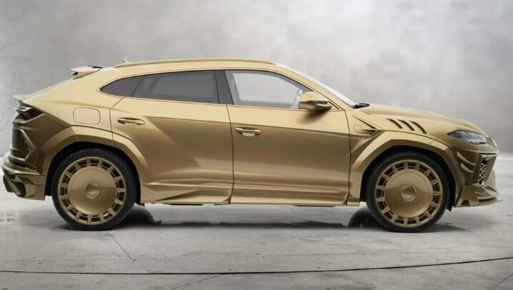 ارتقای بینظیر لامبورگینی شاسی بلند با هنر منصوری / عکس