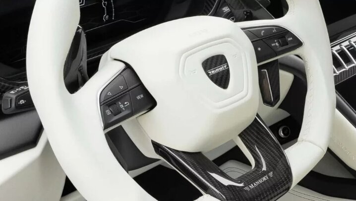 ارتقای بینظیر لامبورگینی شاسی بلند با هنر منصوری / عکس