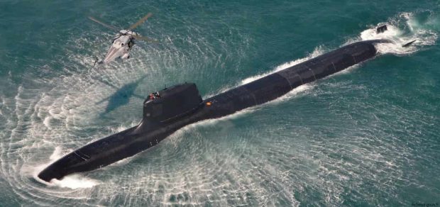 سافرن، اولین زیردریایی تهاجمی کلاس باراکودا در فرانسه