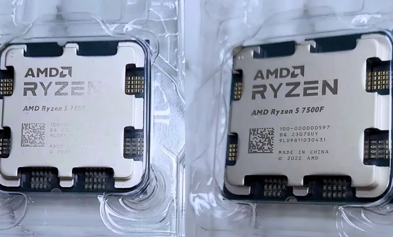 عرضهی پردازنده بدون iGPU جدید AMD Ryzen 5 7500F در این
هفته