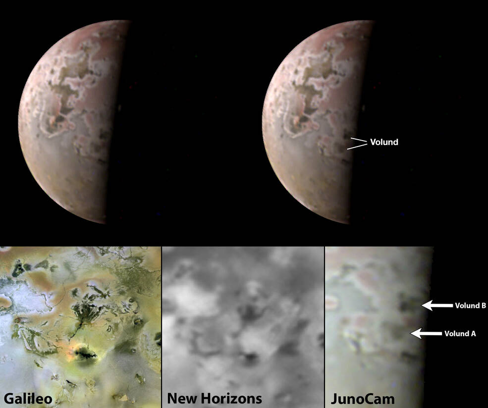 جونو بیخگوش «آیو» قرار میگیرد!/ عکس