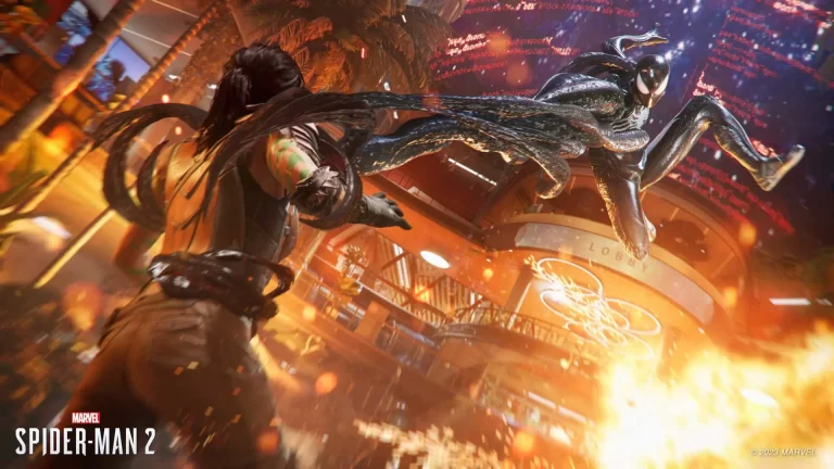 مری جین، هری آزبورن و ونوم در تریلر جدید بازی Marvel’s
Spider-Man 2