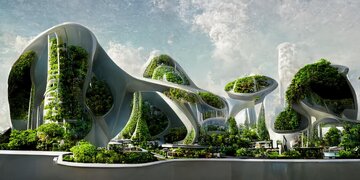 هوشمصنوعی خانههای آیندگان را به تصویر کشید/ عکس