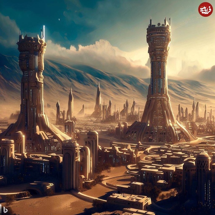 هوشمصنوعی کرج را در ۱۶۰۲ به تصویر کشید/ عکس