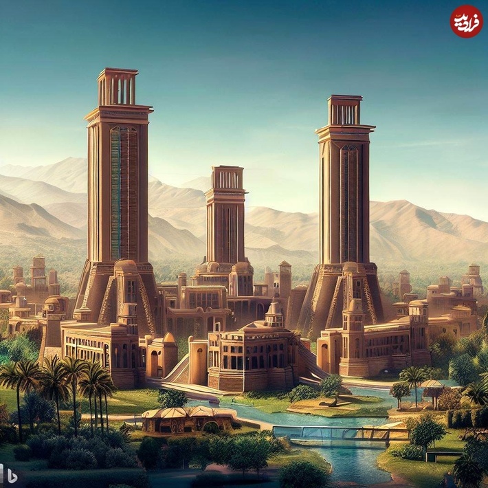 هوشمصنوعی کرج را در ۱۶۰۲ به تصویر کشید/ عکس