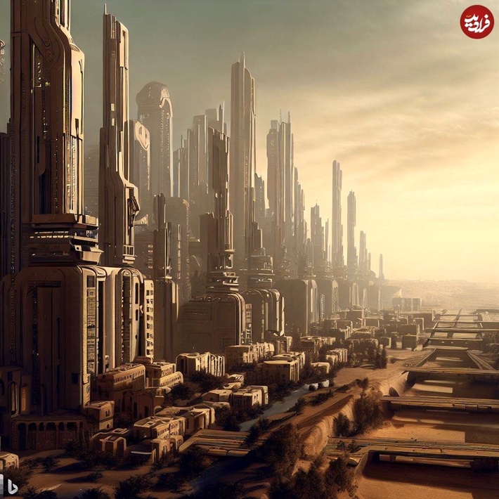 هوشمصنوعی کرج را در ۱۶۰۲ به تصویر کشید/ عکس