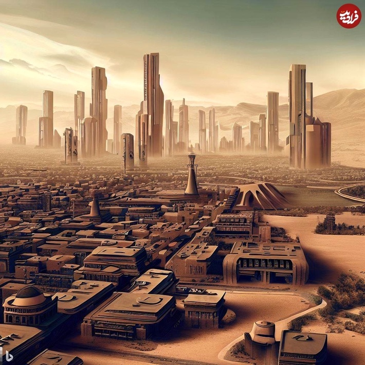 هوشمصنوعی کرج را در ۱۶۰۲ به تصویر کشید/ عکس