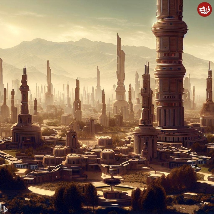 هوشمصنوعی کرج را در ۱۶۰۲ به تصویر کشید/ عکس