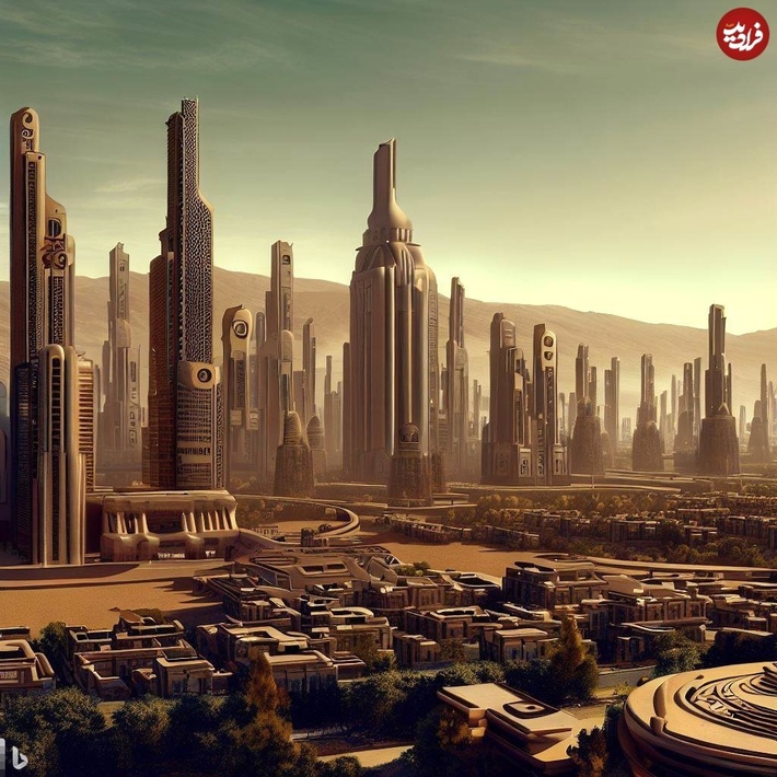 هوشمصنوعی کرج را در ۱۶۰۲ به تصویر کشید/ عکس