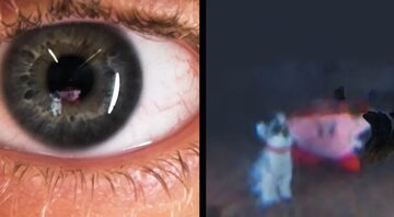 وقتی بازتاب چشمها مکان را لو میدهند! / عکس