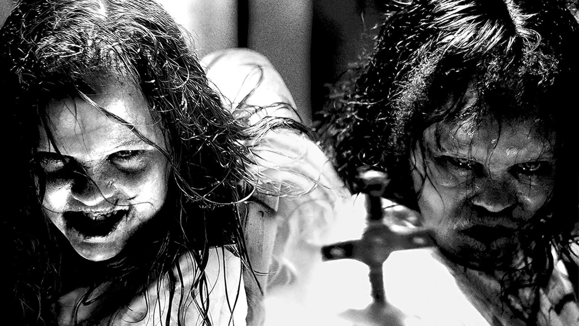 چهره هراس‌انگیز کودکان جن‌زده در پوسترهای فیلم The Exorcist:
Believer