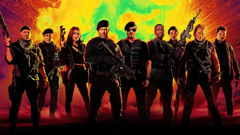 اعضای گروه بی‌مصرف‌ها در پوستر کاراکترهای فیلم اکشن
Expendables 4