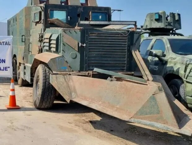 تانکهای دستساز و رعبانگیز کارتلهای مواد مخدر/ عکس