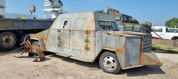 تانکهای دستساز و رعبانگیز کارتلهای مواد مخدر/ عکس