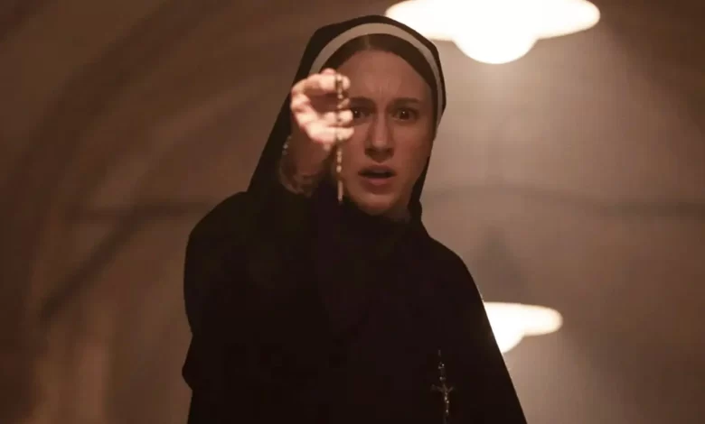 تحقیق خواهر آیرین درباره دلیل بازگشت راهبه شیطانی در تبلیغ
تلویزیونی فیلم The Nun 2